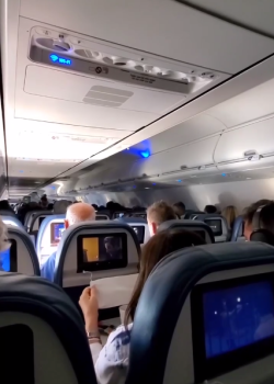 En el aviòn no se aguanto las ganas + VIDEO 6