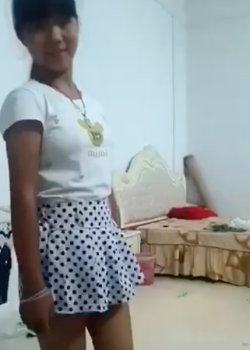 Morrita queda como llego al mundo + video 3