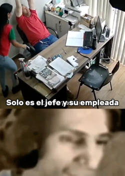 Solo es mi jefe decía cuando el jefe bien que se la cogia + video 2