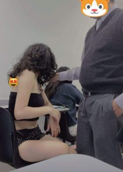 Morrita con tal de aprobar se coje a su profesor + video 2